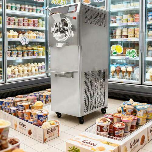 68L/H 立式Gelato冰淇淋机 哈根达斯同款生产设备 batch freezer