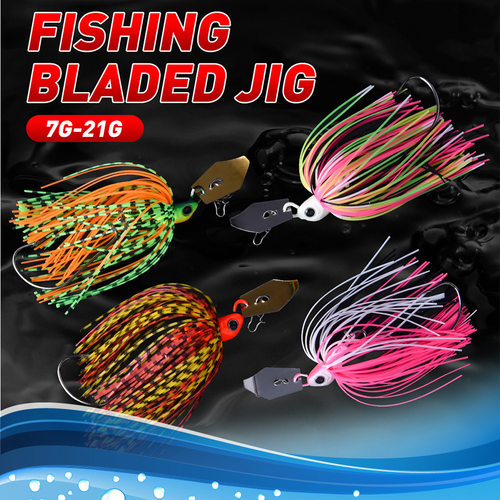 JIG胡须路亚复合板胡佬佬台钓饵