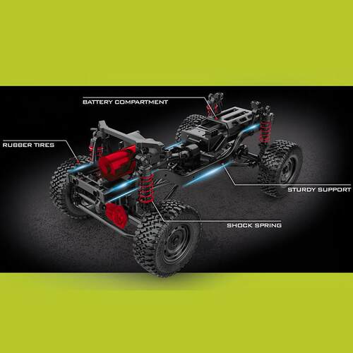 莽牛MN86K/86KS新品1/12经典G500遥控仿真RC模型车四驱遥控越野车