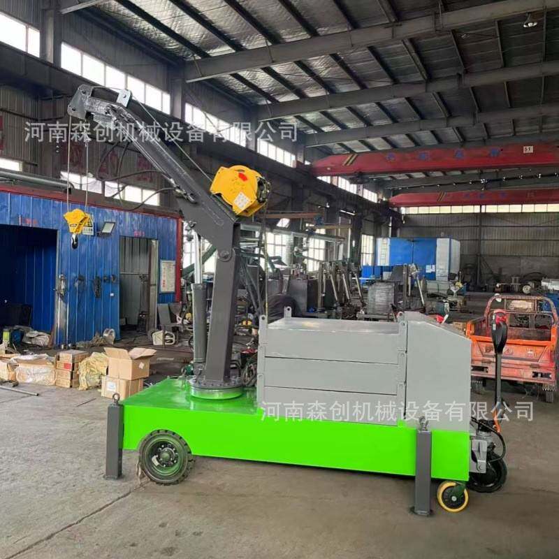 可旋转平衡吊移动液压小吊机自动伸缩吊臂建筑工地吊装好帮手