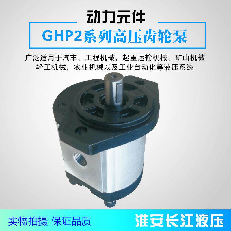 GHP2系列高压齿轮泵液压油泵高长期供应厂家直发淮安长江液压