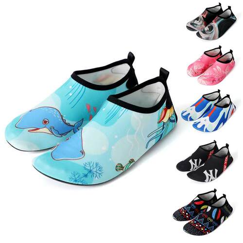 Beach shoes, anti slip soft sole, outdoor water wading