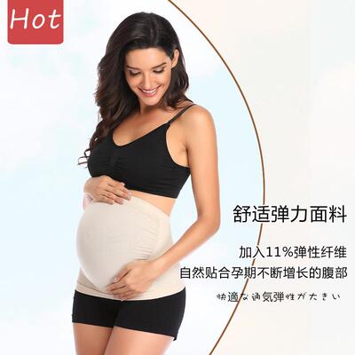 Prenatal use of abdominal support belt, pregnancy belt