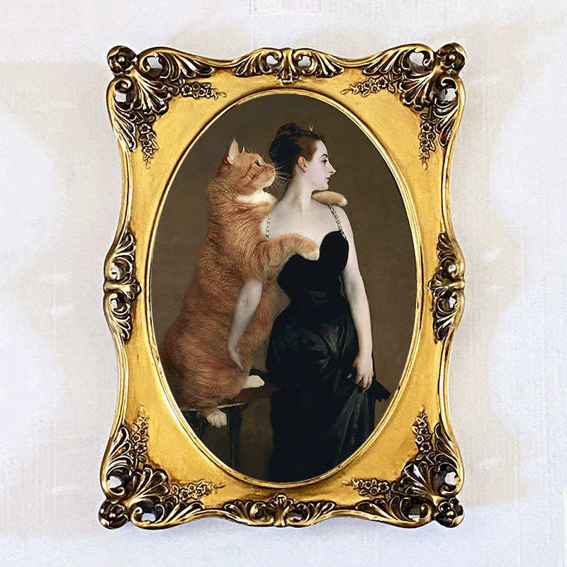 挂挂树脂创意欧式美式墙复古墙相框金色树脂相框画框婚礼金色雕花