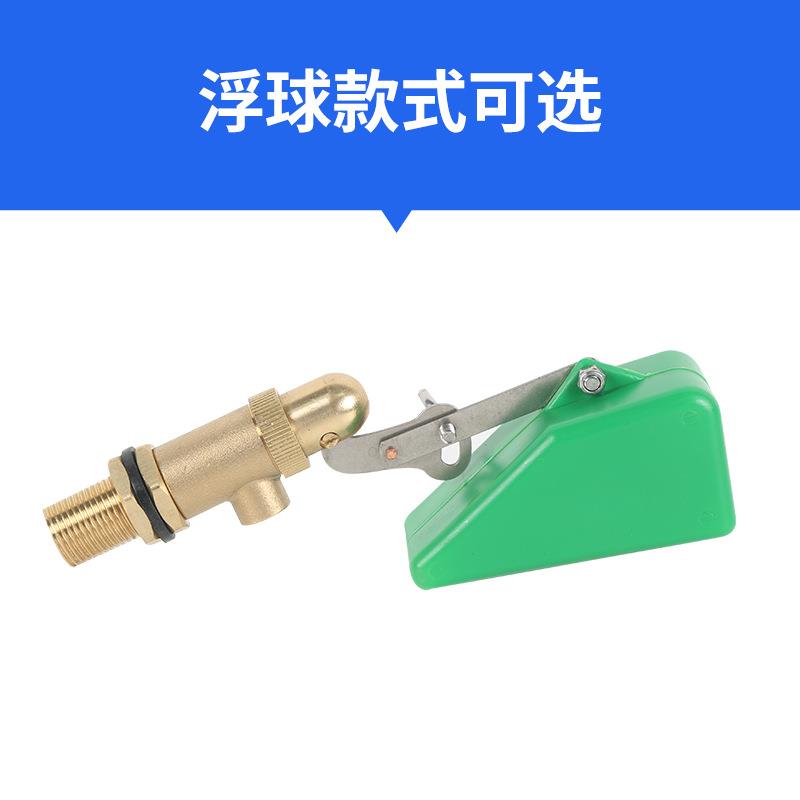 打孔用牛不锈钢饮水碗浮球式动全详情请咨自饮水器马羊猪牛狗喝水