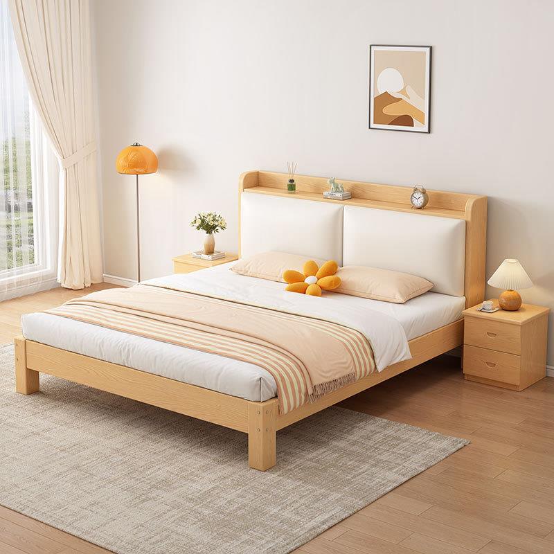 15米软包租家用卧室CH-002双木人.床经济型出房用简易1.8米单人实