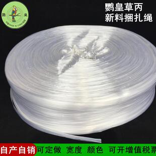 草球绳草球草丙塑料绳 白色塑料绳打包绳草绳塑料捆扎绳鹦皇厂家