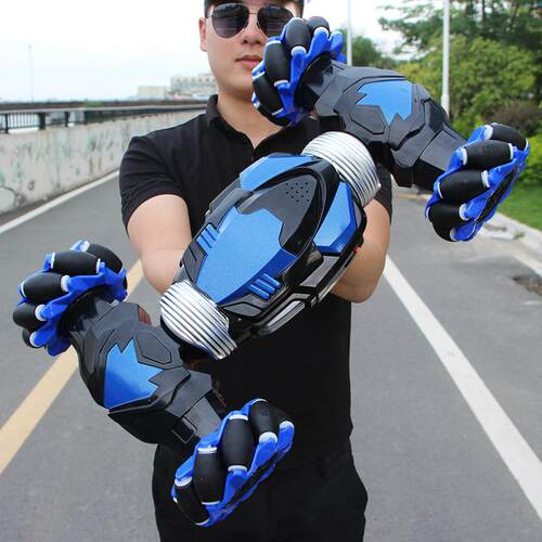 C1手势感应遥控车四驱越野车特技扭变电动攀爬车儿童玩具车