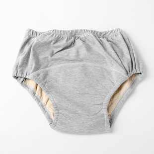 可洗男女成人防漏尿不湿棉布拉拉裤 老人用尿失禁内裤 老年人隔尿裤