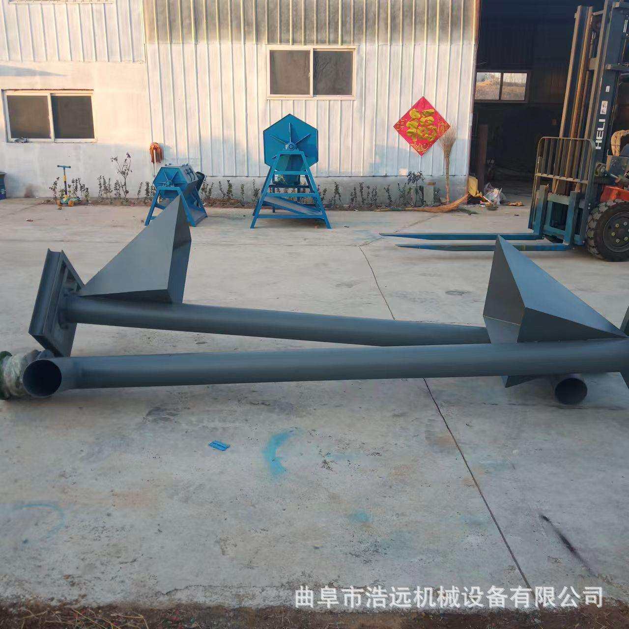 颗粒物料无破损螺旋提升机垂直上料多用途输送机165螺旋蛟龙图片