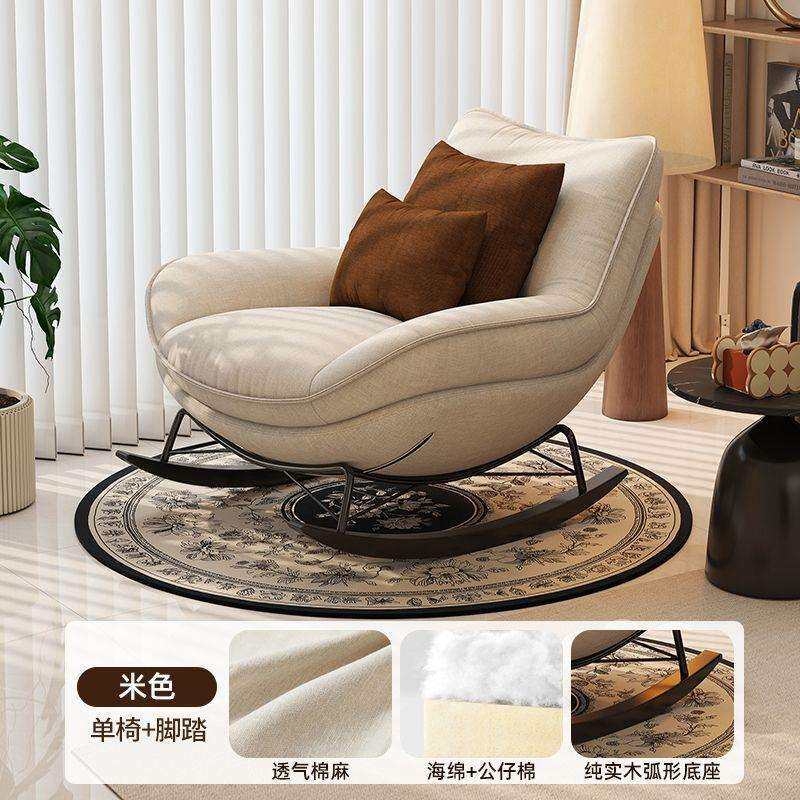 单人沙发椅复古单人椅法式中古风客厅卧室书房靠背沙发椅休闲座椅