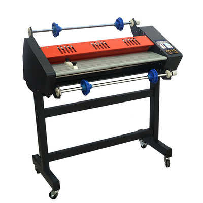 宝预FM650热覆膜机胶辊内加热专业机覆膜带脚架冷热两用覆膜机