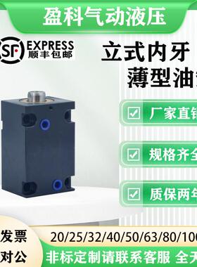 CX-LA卧式薄型油缸JOA小型CHTB扁形重型模具液压缸25/32/40/50/63