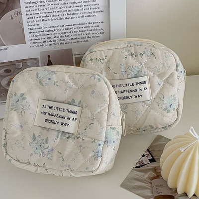 海蓝碎花姨妈收纳韩版其他收纳袋