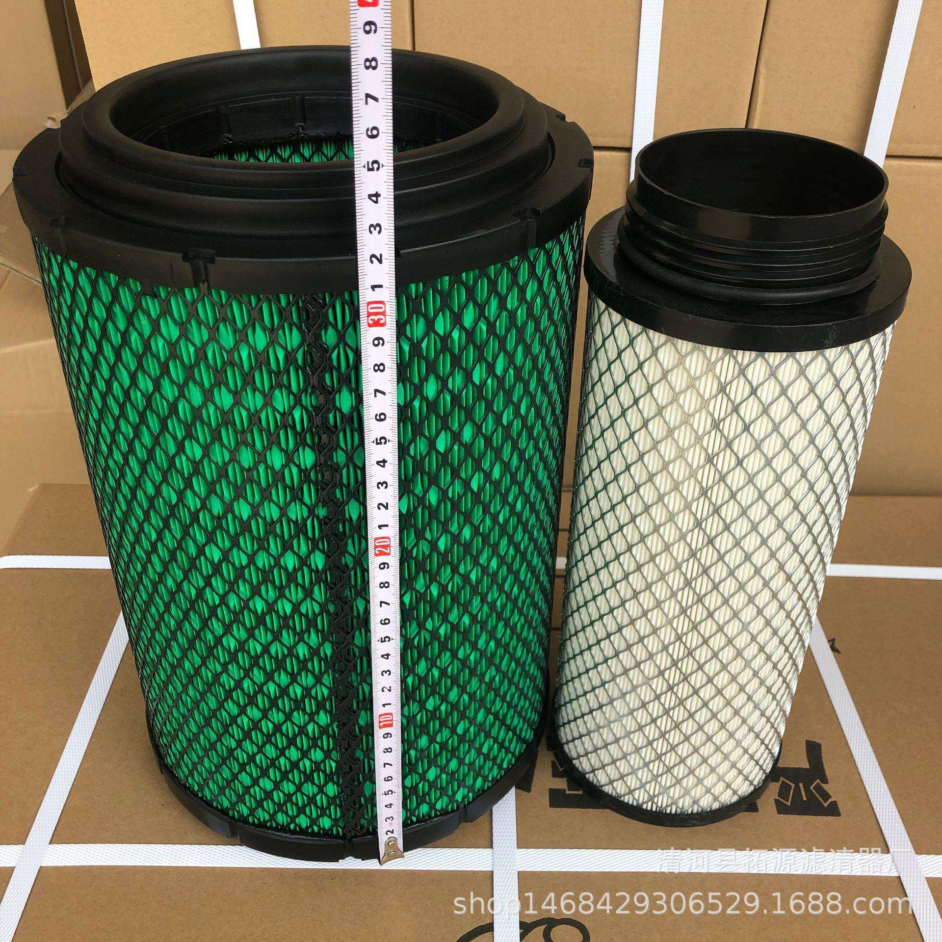 K2332空气滤芯解放小J6小金牛龙V赛龙空滤瑞沃江淮货车空气滤清器