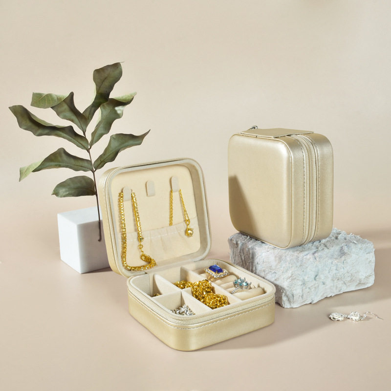 ins珠宝盒包装盒简约首饰包装