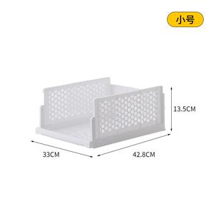 衣柜分层收纳神器裤子筐抽拉衣服柜子收纳箱衣物抽屉式毛衣整理盒