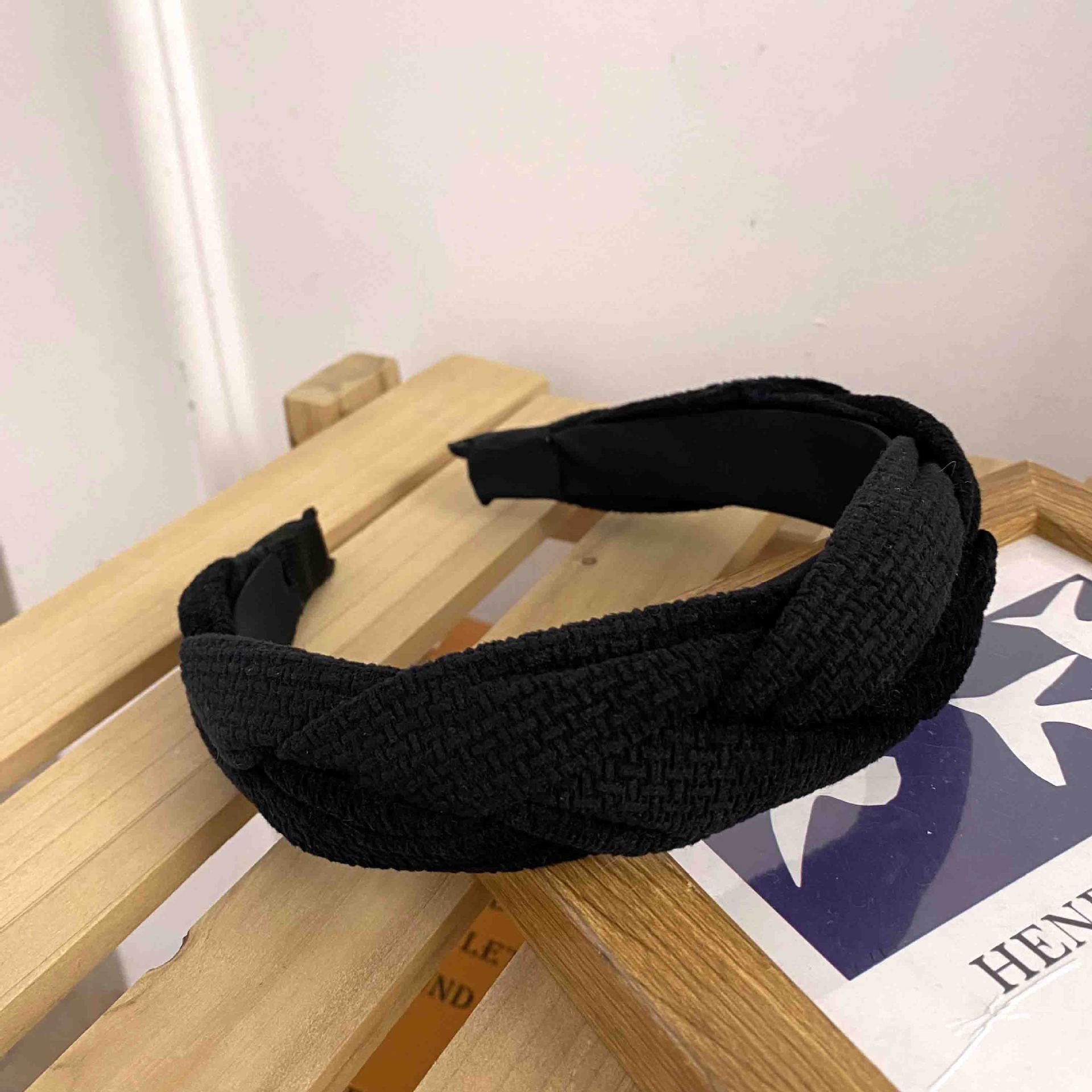 ins海绵宽边发箍刘海增高发饰