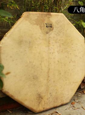 正品德T瑞erre手鼓专业打击器第安音印乐会伴奏乐器文王鼓手乐抓