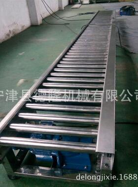 锈钢滚轴不线托辊输流线送物流分拣线无FEN动力滚筒输送机传送带