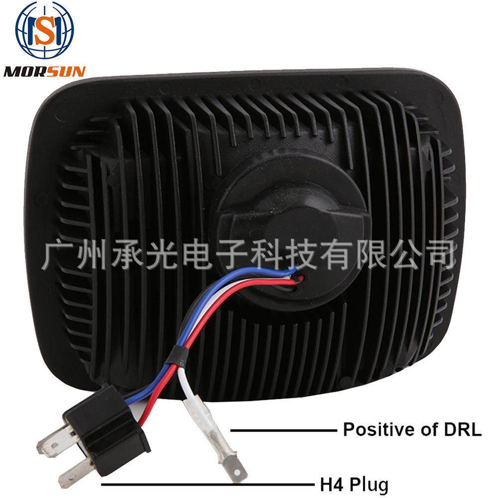 5x7寸方型led大灯 适用吉普牧马人led方灯 卡车货车改装大灯