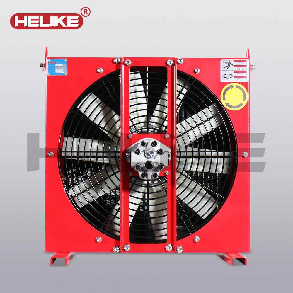 DXH液压马达驱动风冷却器耐高压防爆型铝合金风冷却器油马达驱动