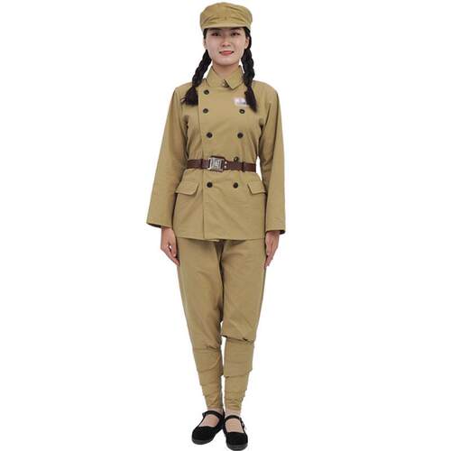 高档棉抗美援朝服装志中国人民愿军解放时期纯演出服影服视列宁抗