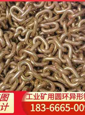 秋千链山东条链GJM条加厂家河道工防护链条 绿化护栏圆环链条