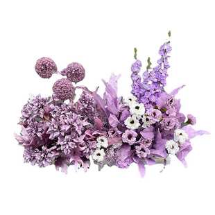 千代兰仿真花 婚庆排花批发美陈布景仿真地排花批发婚礼婚庆道具