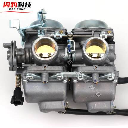 弯梁摩托踏板车女装助力车福喜鬼火GY6/125/150CC/PD24京滨化油器