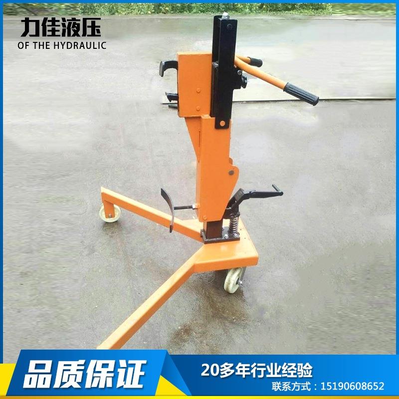 三轮圆桶搬运车手推圆桶搬运车高起升油桶车简易三轮化工园桶推车