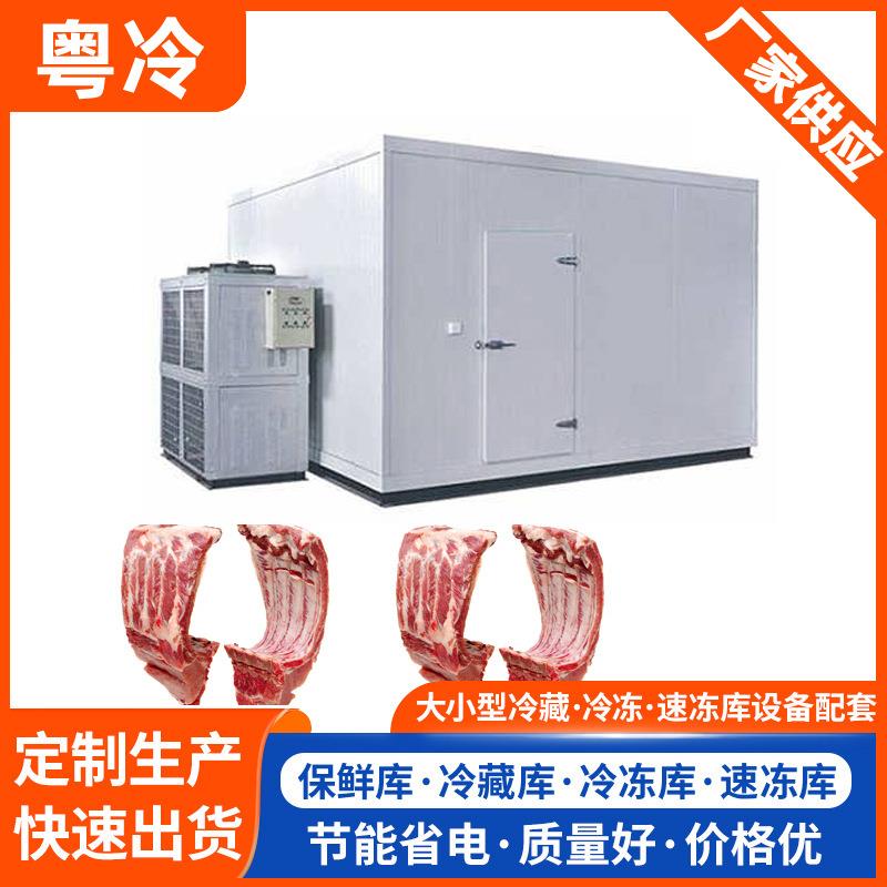 商用家用大小型冷藏冷冻速冻库全套设备冷冻库食物保鲜冷冻库