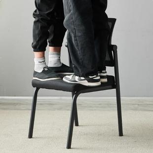 电脑椅办咨询公椅跨境椅久家坐舒适用人体工学靠背椅逍会遥议子叠