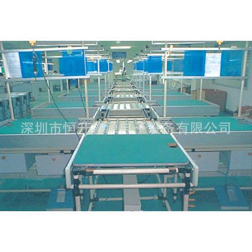 圳家 精设益管皮带输送HSX-050厂深线 流水拉 独立工作台流水线备