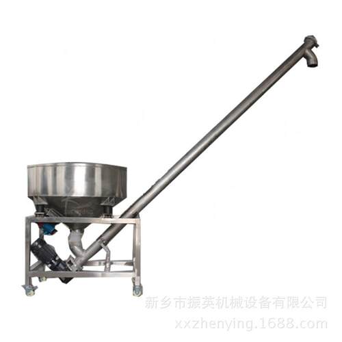 新乡ZY螺旋输送机不锈钢螺旋上料机面粉上料机提升机振英机械