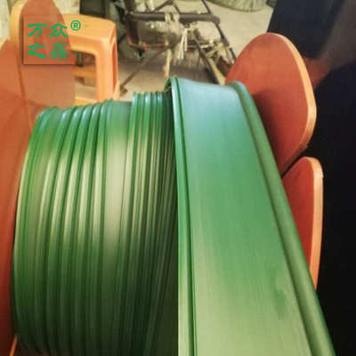绿化草石隔离带 园林隔层板绿色胶带 树木草坪分隔护栏板现货批发