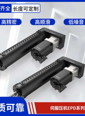 定制NKE电缸模组电动推杆高精密伺服压机EPD系列工业推杆稳定