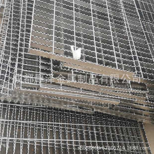 钢格栅板 插接对插式 地沟盖板 齿形异形钢格板 镀锌钢格栅水篦子