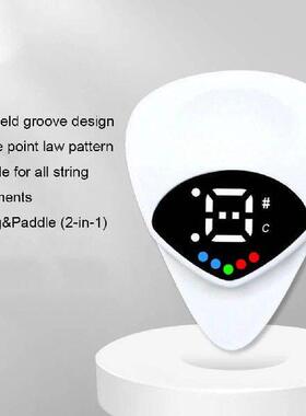 2-in-1 Guitar Picks Tuner Acoustic Guitar Tuner Electric