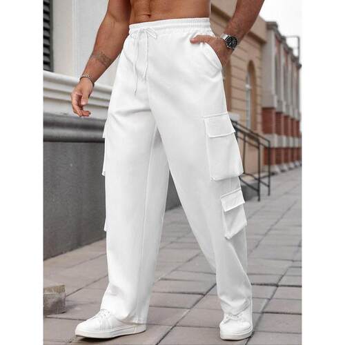 P 84300 Drawstring wide-leg sport pants 抽绳束腰阔腿运动裤