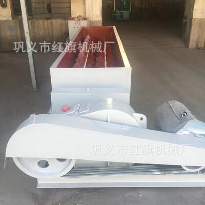 供应新型双轴搅拌机连续式煤泥双轴卧式搅拌机污泥螺旋搅拌机