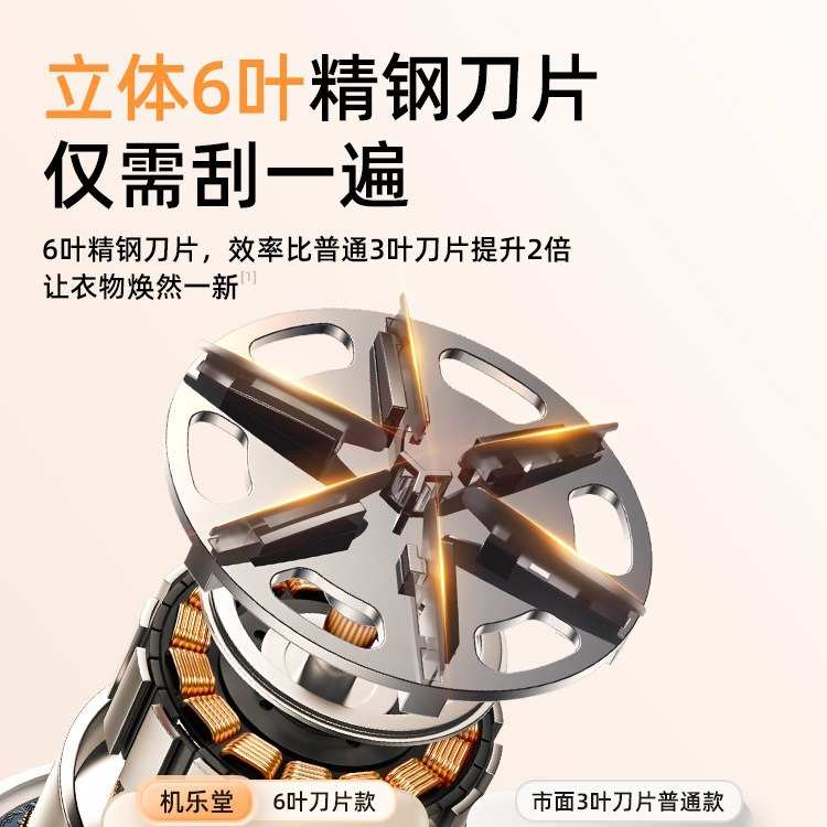机乐堂新品毛球修剪器数显充电式家用衣物打毛机剃刮毛去除衣毛球