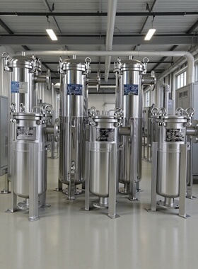 DL-1P1S不锈钢单袋式过滤器304、316L材质工业滤袋式过滤机工业级