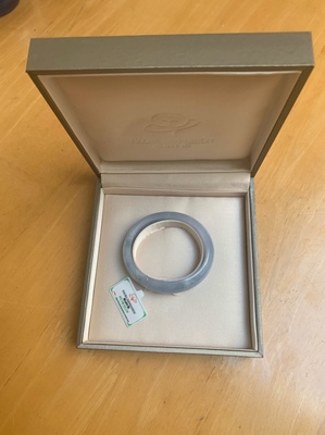 豪8印象S80冰种翡翠手镯怎么样极度喜欢感受反馈