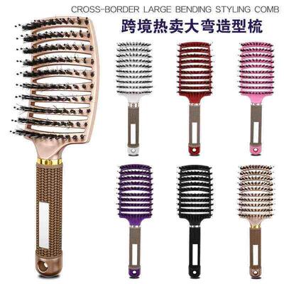 round Hair Brush Hair Roller Comb Curling Styling Hairbrush