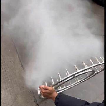 CINSHER喷雾除尘降温造景不锈钢环负离子高压无尘净化空气除菌