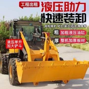 小柴油装载机电动车铲四驱工程养殖地场抓草机建CIH筑铲粪型装土