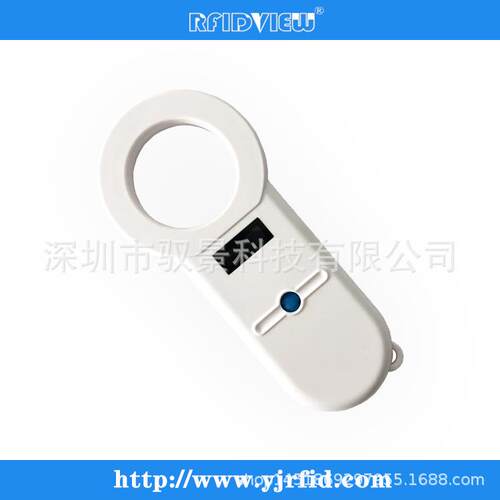 新款直销2.1*12mm犬芯片扫码器 低频14.2kHZ玻璃管芯片读卡器，扫