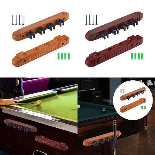 Pool Cue Rack Claw Cue Clips Fishing Rod Stand Wall Rack