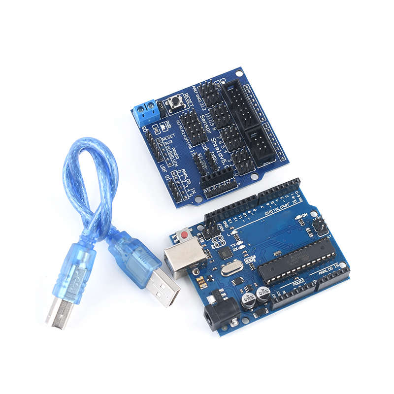 UNO R3 官方开发板套件 官方板 兼容Arduin 控制ATMEGA328P模块